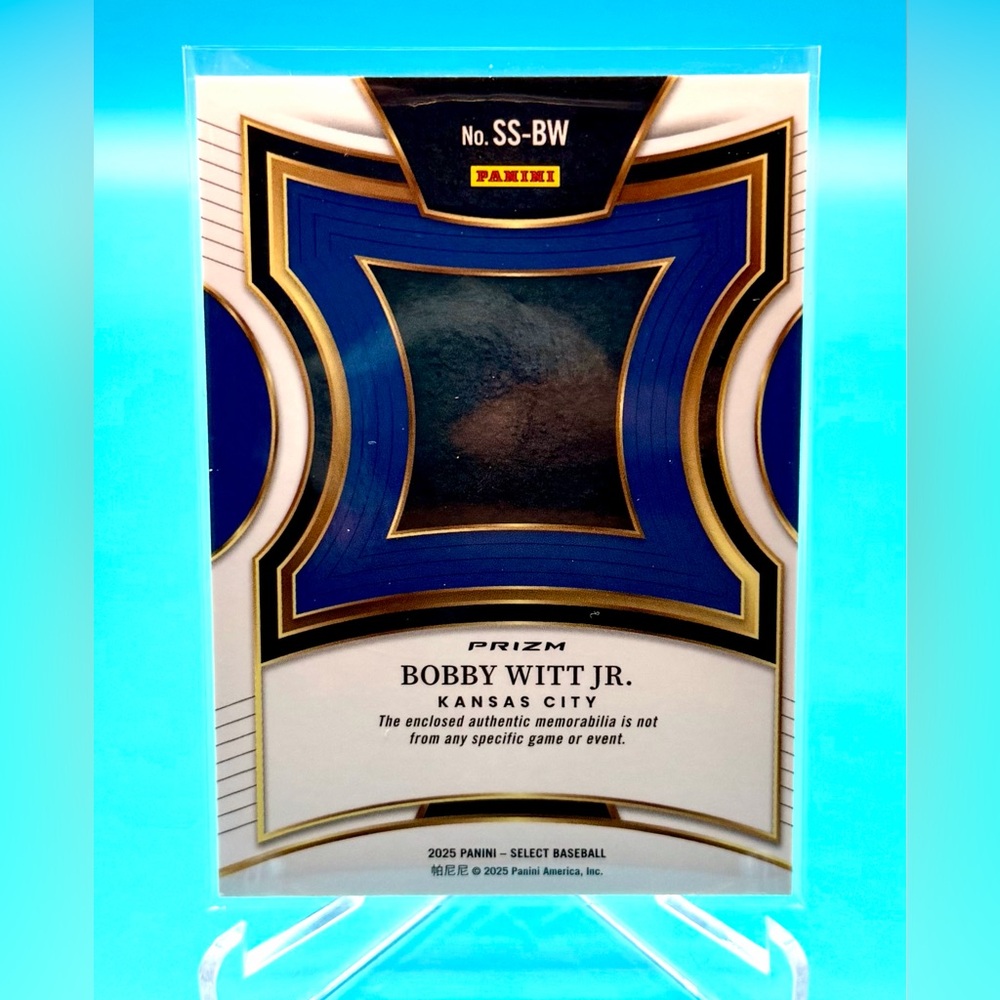 Select Selective Swatchesđ„Bobby Witt Jr.đ„Cracked Ice Prizmđ„ #SS-BW đ€© - Picture 2 of 6